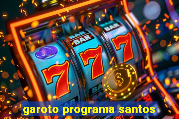 garoto programa santos